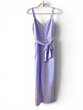 Aritzia Little Moon Petunia Lilac Jumpsuit Sleeveless